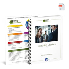 Load image into Gallery viewer, Coaching Leaders Manual