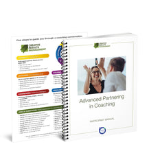 Load image into Gallery viewer, Advanced Partnering in Coaching Manual