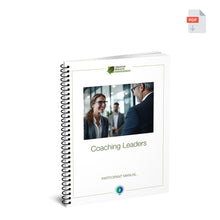 Load image into Gallery viewer, Coaching Leaders Manual