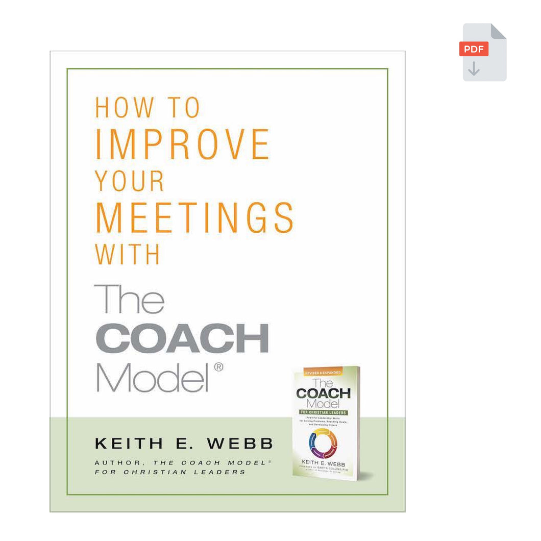 How to Improve Your Meetings with The COACH Model
